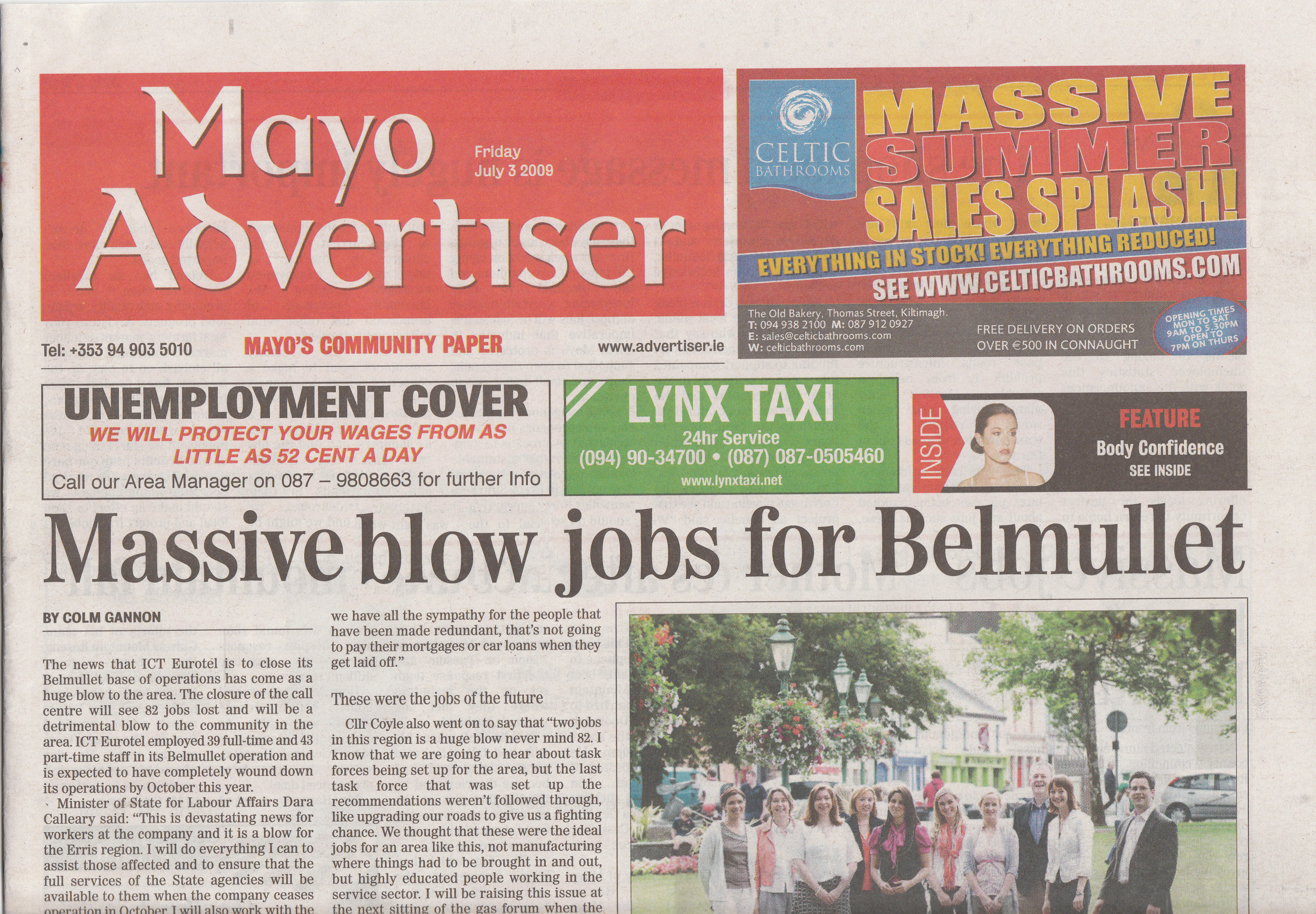 Mayo Advertiser Misprint
